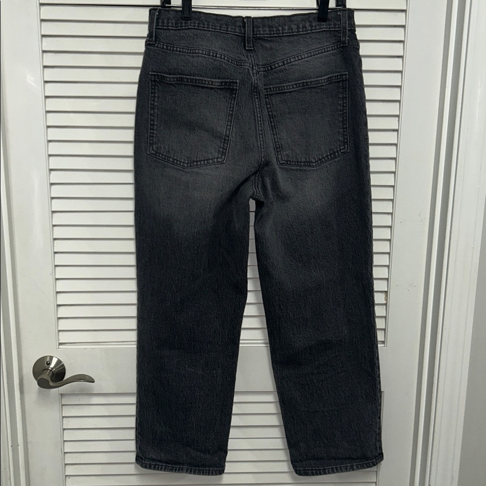 Universal Thread Vintage Straight Gray Jeans - Picture 3 of 3